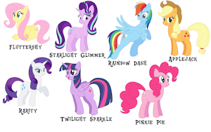 The Mane Cast by SteelPH