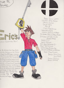 My Persona, Eric Lewis Profile (Sketch) by EricandKimahri