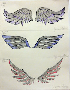 Raven's Tattoo Styles by DawntheFox17