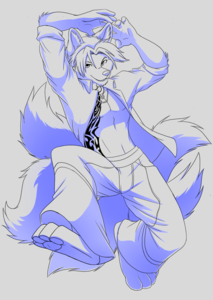 Evoimako Dancing by SapphWolf