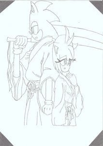 SonAmy Bleach by sonamybrasil