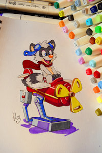 Ringo ToonCoon by pandapaco