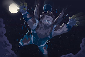 Moonlit Mishap by PheagleAdler