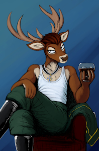 A Jägermeister advert by Hladilnick