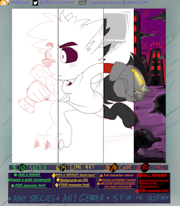 TYRANT'S COMMISSION PRICES by UnicursalTyrant