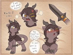 [OC] Knife Of The Thief by vavacung