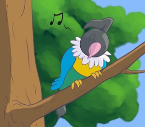 Chatot's Greeting by Elazul
