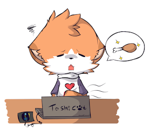 Night Doodle-Hungry by KimaCats