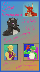 Bust Commissions by Decon