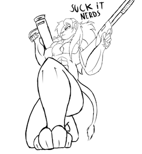 Suck it Nerdz! by xiileoiix