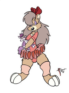 Little Sissy by vawlkee