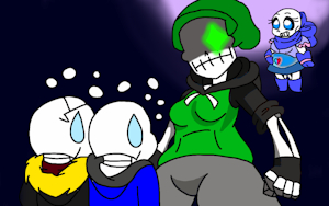 .:Red's Blue Bitch:. Aftermath by BlackSista69