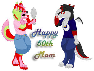 Happy Birthday Mom by Zeneka