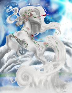 Snow Dreamer ( updated ) by horseylove9