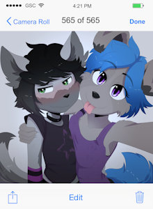 Jupiter and Luna by JupiterWolf