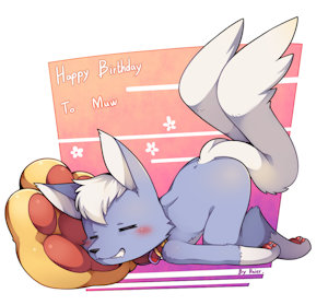 Birthday gift to Muw 2017 by unrealplace
