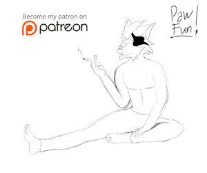 Wolf O'Donnell Sketch! by PawFun