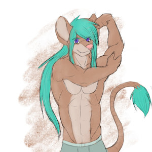 Show Off Yor Guns, Nezzy by RebelNightwolfe