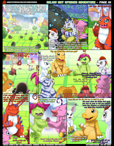 Relax! Hot Springs Adventure - page 01 by kitsuneyoukai
