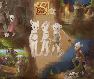 Seir Reference sheets by CobaltTheUnicorn