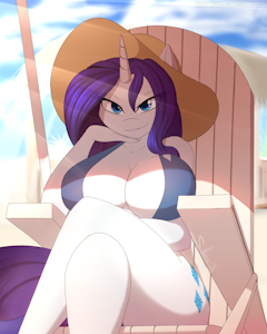 rarity on the beach by SilverMoriko