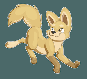 Happy pupper by MooseDraws