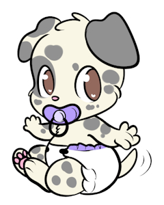 My cute little dog baby by simalst