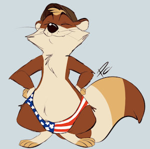 Proud to be an Ameri'coon by UrbanSaint