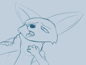 More Finnick chokes~ by DarkChum