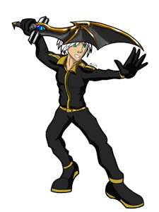 Blade wielder (commission) by Notgoat