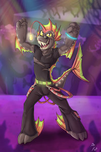*C*_Chomper the angler fish by Fuf