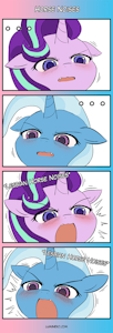 4Koma Friday - Horse Noises by lumineko