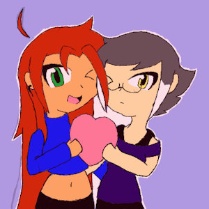 Hiro and Amane Heart by Hiroku07Sakura