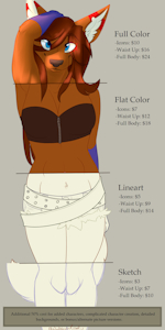 2017 Price Sheet by WindblownRebel