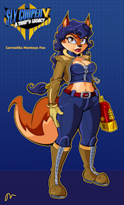 Sly Cooper 5 - A Thief's Legacy: Carmelita Fox by DJGora