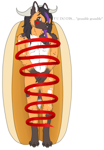 Hot Dog~ by ColleenMae