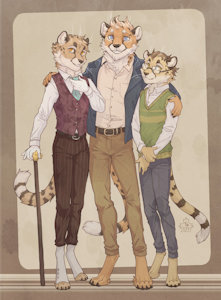 Family Portrait by SpotTheCat