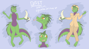 Brit Ref Sheet by SeaGod by DemonicBrit