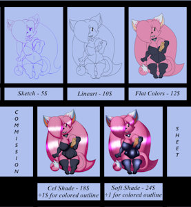 Commission Ref Sheet by ChaosSabre