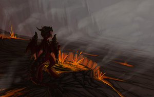 Lava Fields by Sefeiren