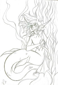 Kelp Dweller WIP by sleeplessSaturn
