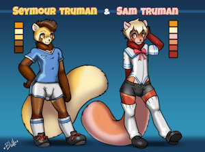The Truman Brothers (SFW) (Art by Bleats) by Claws61821