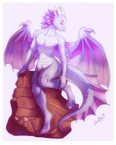 Sitting pretty by WhitePhox