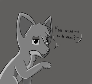 Rita being stubborn by Ranory