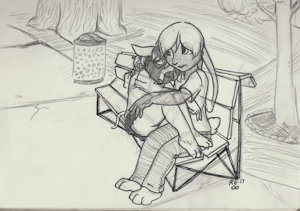 Love on a Parkbench by PaisleyLee