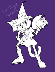 Dr. Holly Jinxface by AmarisBelladonna