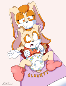 Cream in "Rewritten Reality" (Commission) by EmperorCharm