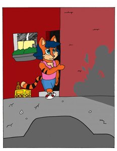 Alone cub  by wwz8comics