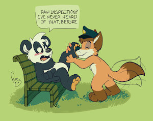 The paw patrol by pandapaco