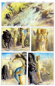 Tala'Nynn, Book 1 Issue 1, PG 2 by Ahkahna